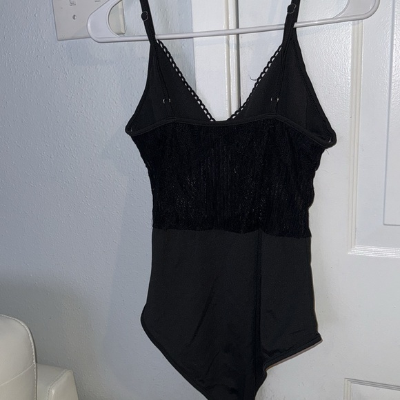 Black bodysuit lace fabric - Picture 3 of 3